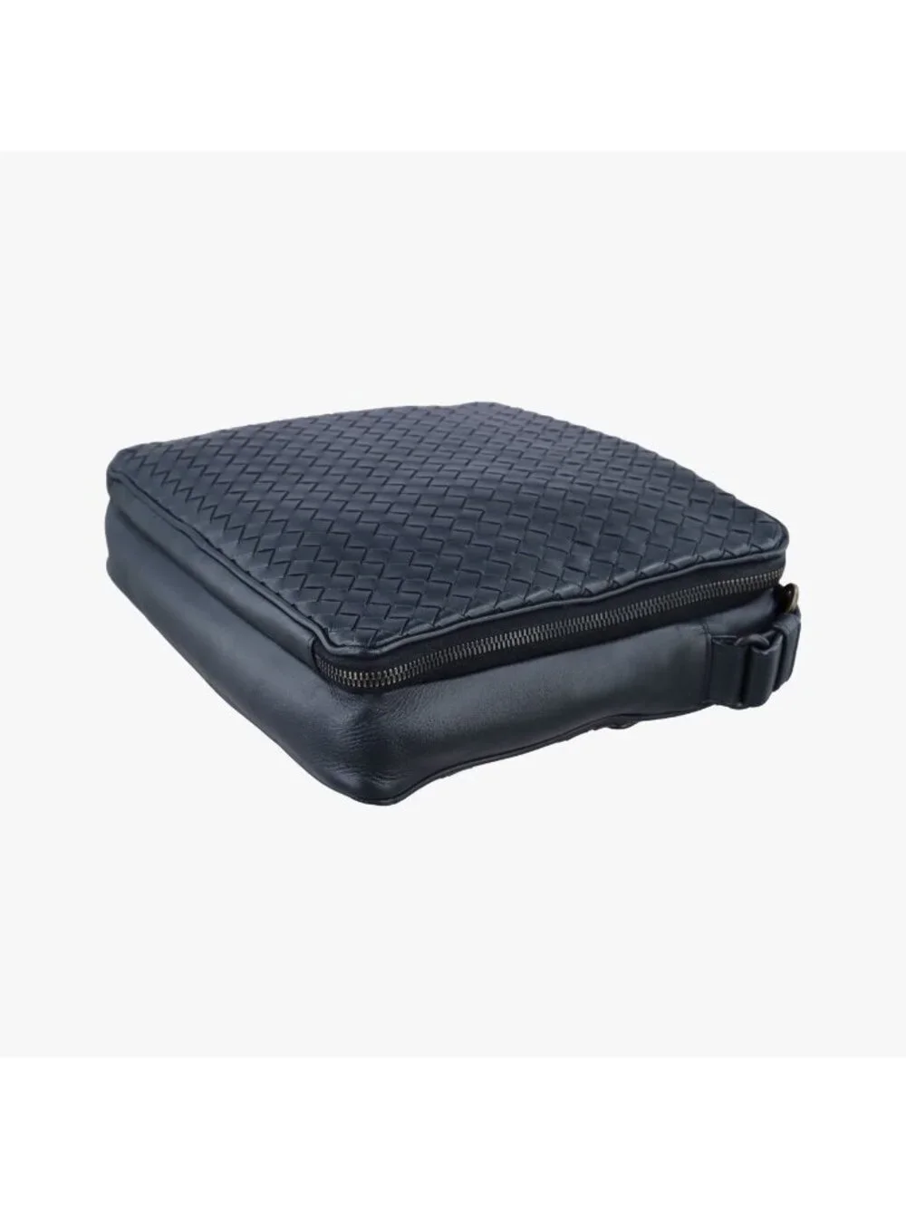 ★SOLD★ Bottega Veneta Intrecciato Navy Lambskin - Picture 6 of 15
